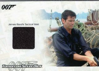 James Bond Prop / Relic Card Jbr22 - James Bond Tactical Vest