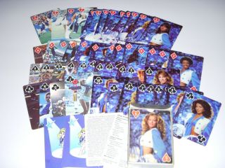 Vintage Dallas Cowboys Cheerleaders Playing Cards Complete 1980 