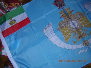 Flag Ensign Royal Standard Imperial Standard of the Crown Prince of Iran 3X5ft 3