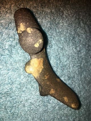 Indian Artifact Popeyed Birdstone Found In Fulton Co Indiana Tippecanoe With 2