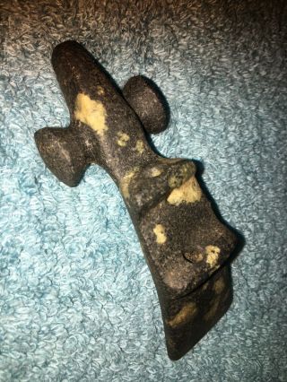 Indian Artifact Popeyed Birdstone Found In Fulton Co Indiana Tippecanoe With 4