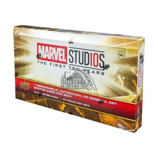 2019 Upper Deck Marvel Universe 10th Anniversary Hobby Box