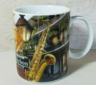 Orleans Bourbon Street Louisiana Coffee Cup Mug