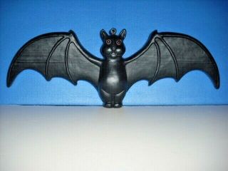 Vintage Blow Mold Halloween Bat By Don Featherstone 22 " Long