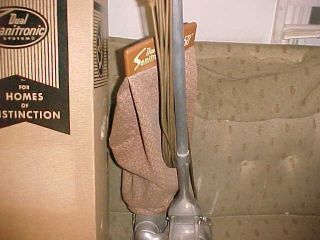 Vintage Kirby Dual Sanitronic 50 Upright Vacuum Cleaner w/ Accessories & Boxes 3