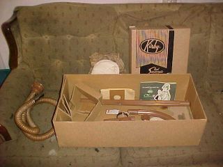 Vintage Kirby Dual Sanitronic 50 Upright Vacuum Cleaner w/ Accessories & Boxes 8