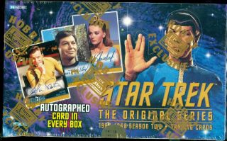 Star Trek Series Season 2 Box From Fleer