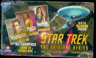 Star Trek Series Season 1 Box From Fleer