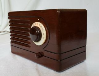 Vintage Westinghouse WR 165 AM Radio (1939) RARE & BEAUTIFULLY RESTORED 8