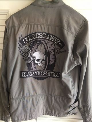 Lightweight Harley Davidson Textile Jacket Med