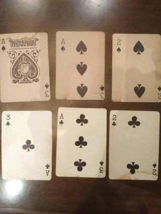 The DeLand’s Pickitout Card Trick owned by Harry Houdini.  1908 4