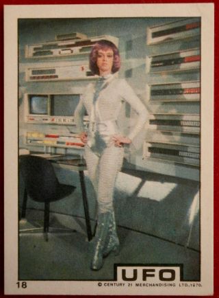 Ufo - Monty Gum (1970) - Card 18 - Gabrielle Drake As Lt Gay Ellis