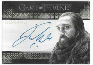 Joseph Mawle As Benjen Stark 2019 Game Of Thrones Inflexions Auto Autograph