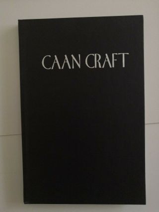 Caan Craft By J.  K.  Hartman - Book - 2010,  1st Edition