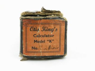 Otis King Model K Cylindrical Slide Rule 7