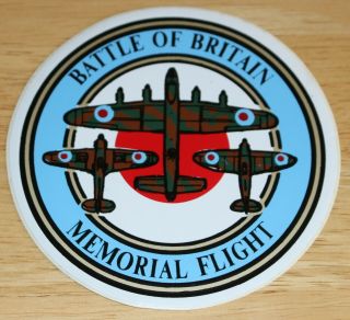 Old Raf Royal Air Force Bbmf Battle Of Britain Memorial Flight Sticker