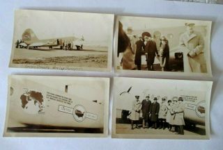 4 - Org - 1934 Col Roscoe Turner - Photos - Mac Robertson - Aviation Race - United Airlines