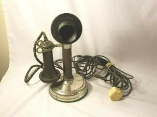 Vintage Kellogg Candlestick Telephone