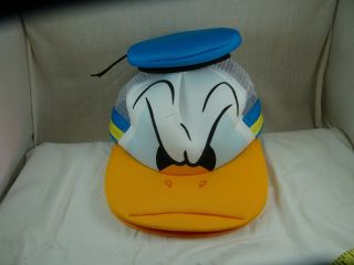 Disney Parks Angry Sailor Donald Duck Mesh Baseball Hat Cap Child 