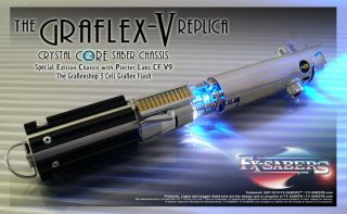 Fx - Sabers Graflex 3 Cell Lightsaber & Display - The Empire Strikes Back -