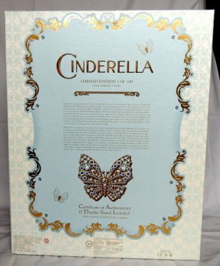 NIB Disney Store Limited Edition ' CINDERELLA ' Wedding Doll - 305/500 9