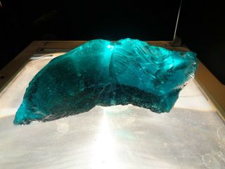 Andara Crystal Glass 700 Grams E12 Ocean Blue Monatomic
