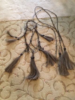Deer Lodge Montana Prison Hitched Horse Hair Bridle