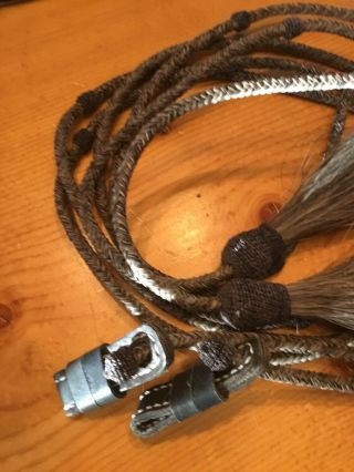 Deer Lodge Montana Prison Hitched Horse Hair Bridle 3