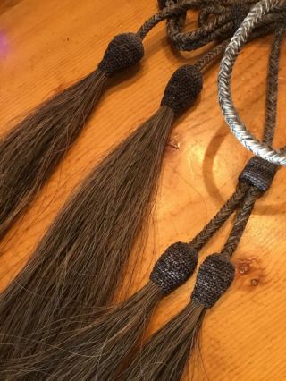Deer Lodge Montana Prison Hitched Horse Hair Bridle 6