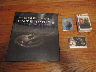 Quotable Star Trek Enterprise Series 1 Mini - Master Set,  Binder,  R1 (archives)