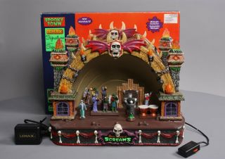 Lemax 85303mc Spooky Town Symphony Of Screams W/ Sights And Sounds Ex/box