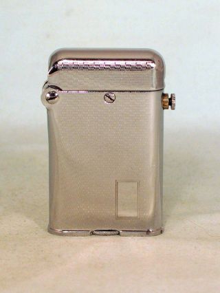 Vintage Thorens Double Claw Pocket Lighter - Engraved Chain - Link Design - Nos