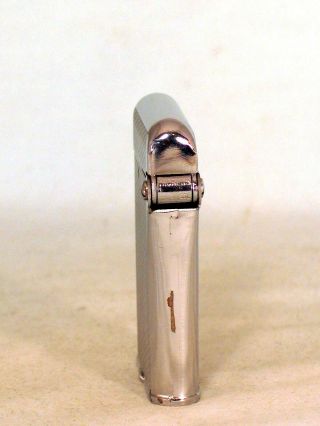 Vintage Thorens double claw pocket lighter - engraved chain - link design - NOS 4