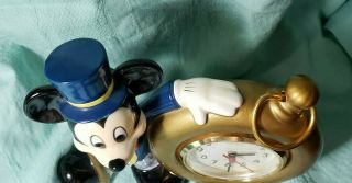 Vintage Mickey Mouse Seiko Quartz Clock Japan Walt Disney Company 2