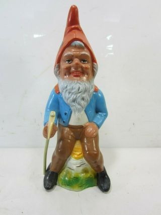 Vintage Greibel Ceramic German Gnome - Woodsman W/axe