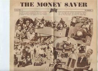 The Money $aver Goodyear Tire & Rubber Company 1934 Soap Box Derby