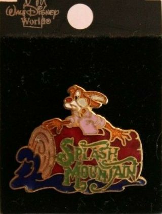 Disney Wdw Magic Kingdom Splash Mountain Brer Rabbit Celebrate Future 2000 Pin