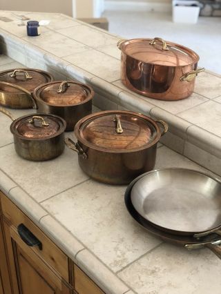 Mauviel Copper 12 - Piece Cookware Set
