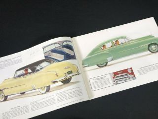Vtg 1951 Chevrolet Chevy Car Dealer Sales Brochure 2
