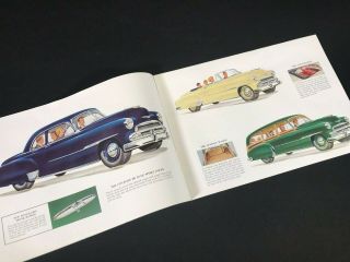 Vtg 1951 Chevrolet Chevy Car Dealer Sales Brochure 4