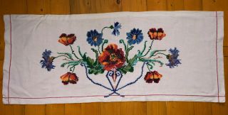 Vintage Ukrainian Folk Embroidery Handmade №1021