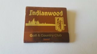 Matchbook Indianwood Golf Country Club Lake Orion,  Michigan Full Wear P5