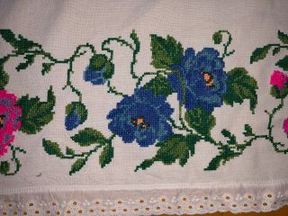 Vintage Ukrainian Folk Embroidery Handmade №1022
