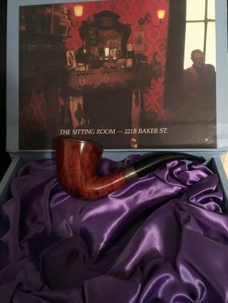 Sherlock Holmes Pipe Print Limited Edition Signed Tinder Box 6