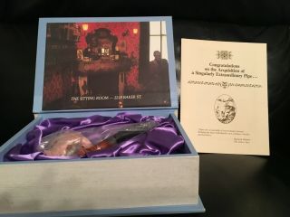 Sherlock Holmes Pipe Print Limited Edition Signed Tinder Box 8