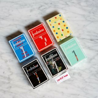 Fontaine Futures Complete Set Of Playing Cards - All Six (6) Decks