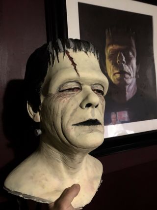 1:1 Frankenstein Life Size Prop Bust