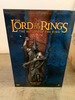 Sideshow Weta Lord Of The Rings The Morgul Lord Witch King Statue 97 of 9500 6
