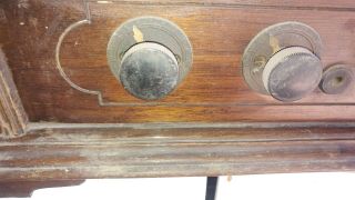 1920s Canadian Westinghouse tube Model 55 Table top radio Wood Case 3