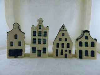 Blue Delft Klm Airlines House 5,  35,  36,  & 80 Empty